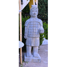 Guerreiro de Pé 100cm (Calcário Azul) Guerreiro de Pé 100cm (Calcário Azul)